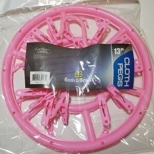 🛍Cotton Valley Cloth Pegs Vintage Style Dryer